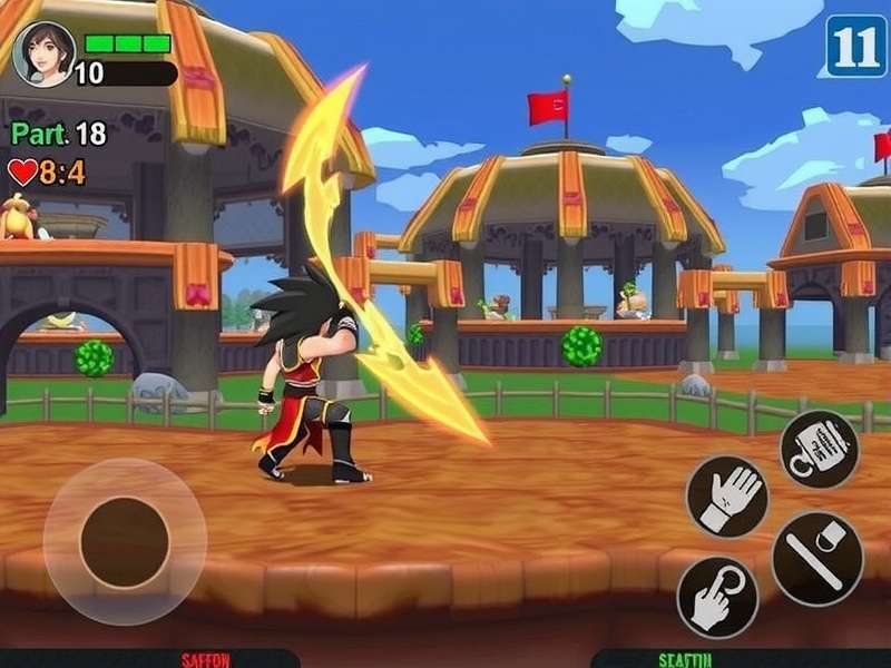 Saffron Fierce Feat Gameplay Screenshot